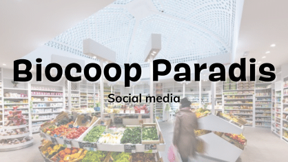 Biocoop Paradis : social media